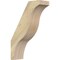 Ekena Millwork 6"W x 16"D x 24"H Funston Rough Sawn Knee Brace, Douglas Fir BRC06X16X24FST00RDF - alternate 1